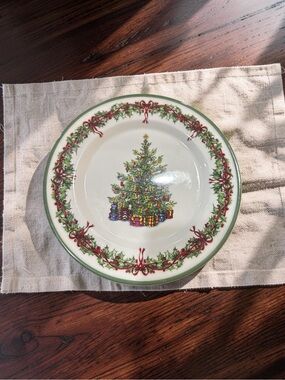 Holiday Celebrations by Christopher Radko Christmas Tree Plate -
